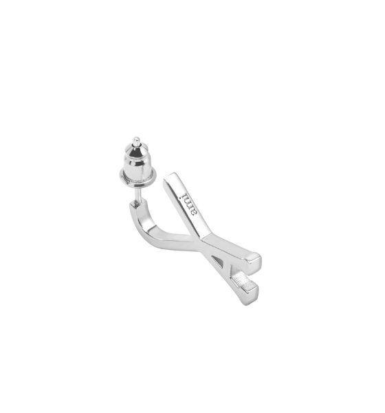 Silver Small Ami De Coeur Earrings