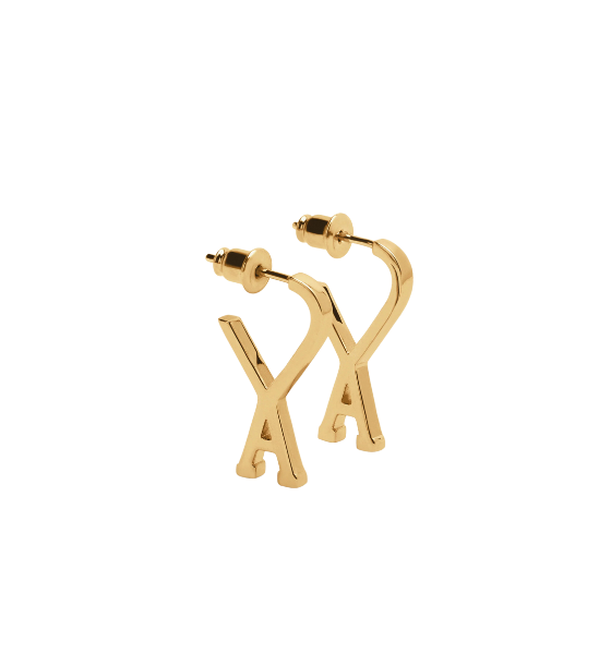 Gold Small Ami De Coeur Earrings