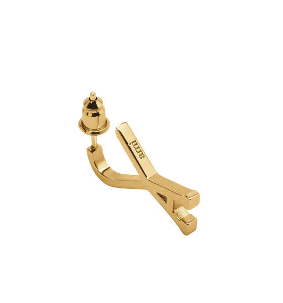 Gold Small Ami De Coeur Earrings