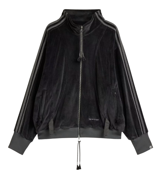 Black SFTM Velour Jacket