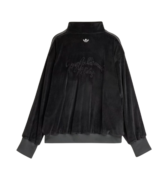Black SFTM Velour Jacket
