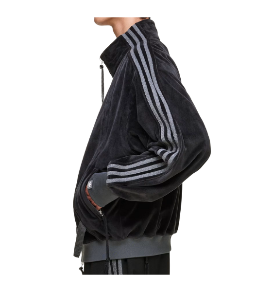 Black SFTM Velour Jacket
