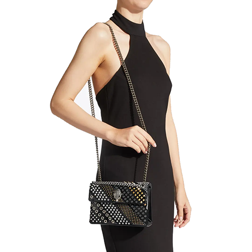 Black Mini Kensington Studs