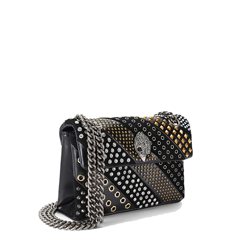 Black Mini Kensington Studs