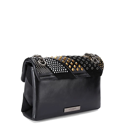Black Mini Kensington Studs