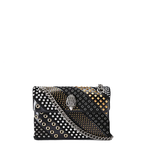 Black Mini Kensington Studs