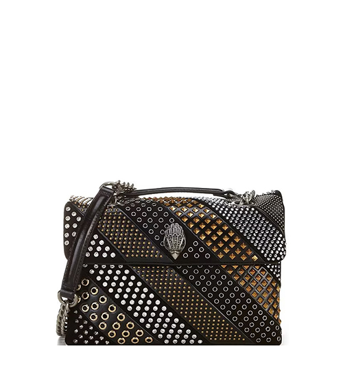 Black Kensington Bag Studs
