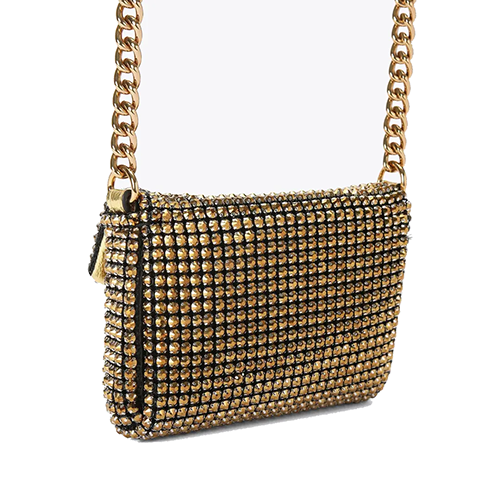 Gold Mini Party XBody Bag