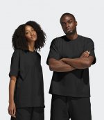 ADIDAS X PHARRELL WILLIAMS BLACK BASICS SHIRT
