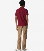 KENZO MAGENTA TIGER CREST POLO