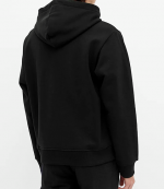 KENZO BLACK EMBOSSED TIGER HOODIE