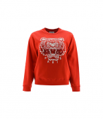 KENZO RED CLASSIC SWEATSHIRT TIGER