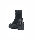 MICHAEL KORS BREA BOOTIE SOFT KNIT/STRIPE MK LOGO