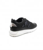 HOGAN INTERACTIVE3 ONDE GLIT+STRASS OHO ARGENTO NERO