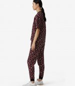 KENZO MEDIUM RED MONOGRAM JOGPANTS