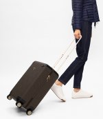 Michael Kors Brown MK Mini Logo SM Hardcase Trolley